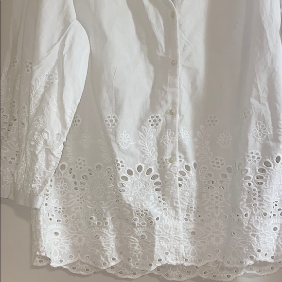 H&M Eyelet Embroidered Top - Picture 5 of 5